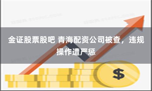 金证股票股吧 青海配资公司被查,违规操作遭严惩
